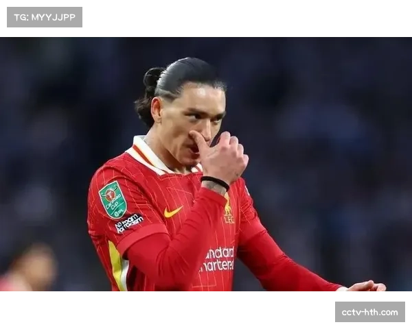 官方：利物浦前锋努涅斯因脚踝韧带扭伤，预计缺席欧冠剩余比赛